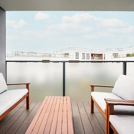 Bluszczanska Blue Modern Apartament Warszawa